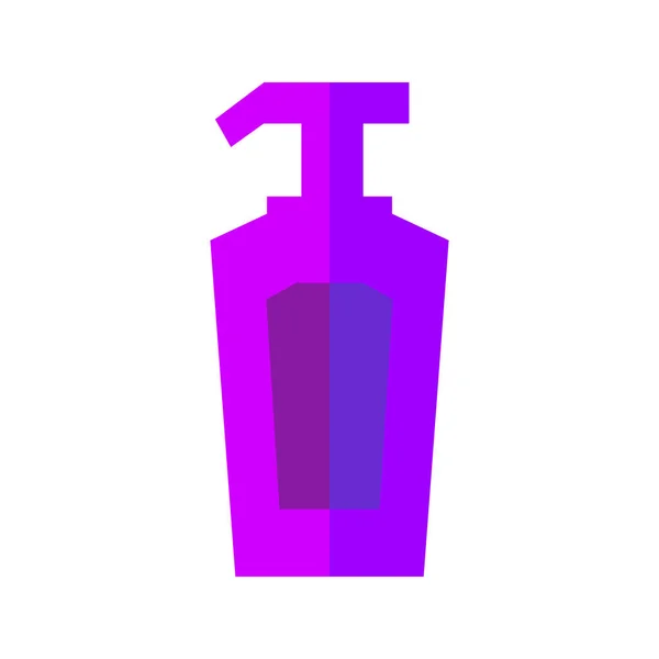 Hand Sanitizer Soap Antibacterial Gel Icon Vector — Stock Vector