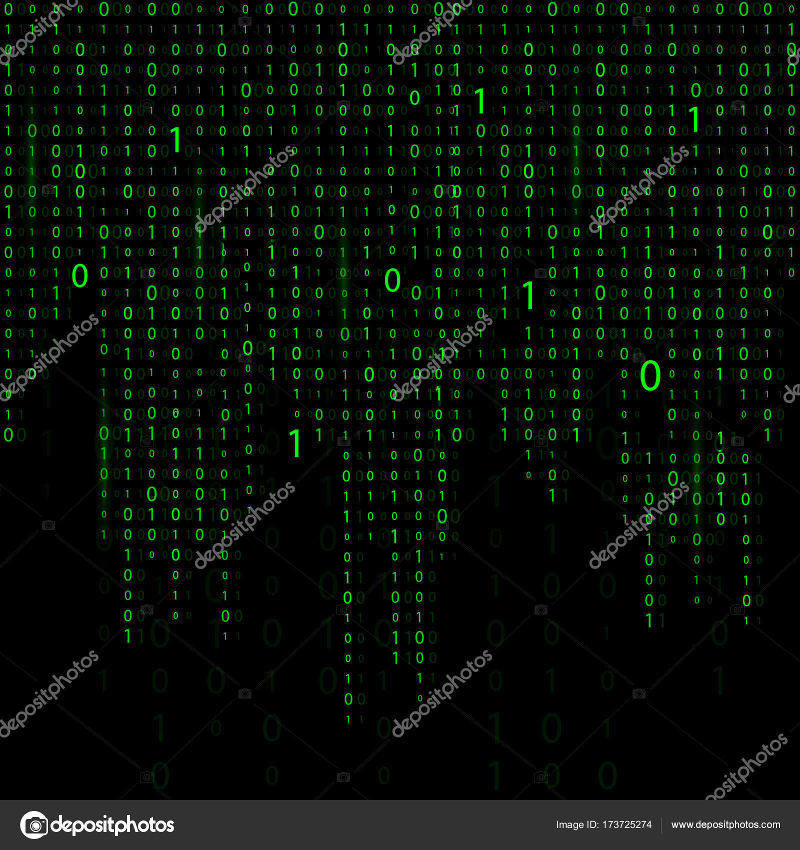 Binary Code Zero One Matrix White Background Banner Pattern Wallpaper Vector Illustration Stock Vector C Alexsl