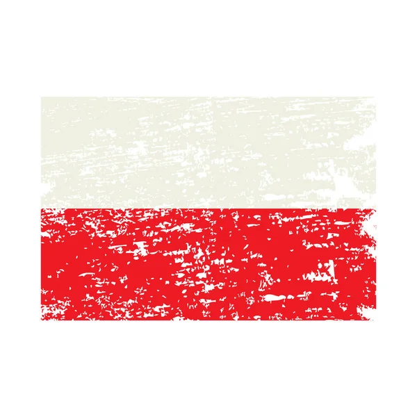 Vector Grunge style flag of austria grunge flag of austria. Österreich Flagge mit Grunge Texture.Vektor Illustration — Stockvektor