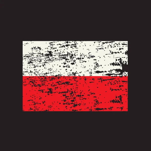 Vector Grunge style flag of austria grunge flag of austria. Österreich Flagge mit Grunge Texture.Vektor Illustration — Stockvektor