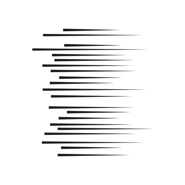 Lignes de vitesse Particules volantes Modèle sans couture Tampon de combat Texture graphique manga Rayons solaires ou explosion d'étoiles Éléments vectoriels noirs sur fond blanc — Image vectorielle