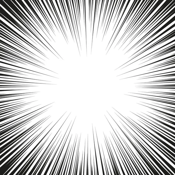 速度线飞行粒子无缝隙图案战斗邮票漫画纹理太阳光或星光在白色背景上爆破黑色矢量元素 — 图库矢量图片