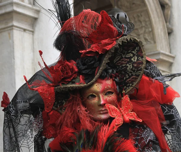 Carnival Costumes City Venice Italy Carnival 2017 — Stock Photo, Image