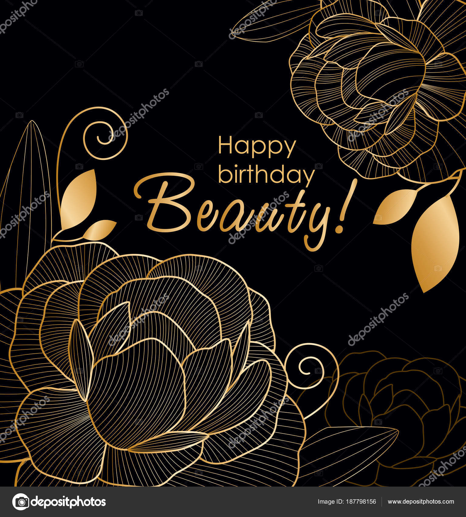 Happy Birthday 8x6.5ft Polyester Photography Background Luxurious Golden Royal Crown Art Design Flowers Decros Corner Black Backdrops Birthday Party Banner Studio Photo Props 
