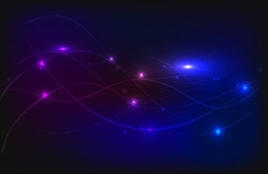 vektör arka plan koyu parlayan