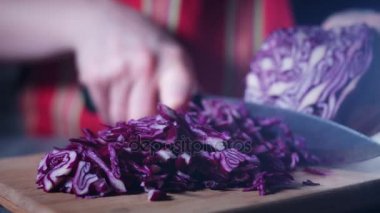 Taze sebze salatası.