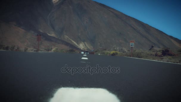 Road Mountain Beautiful Endroits Tenerife Espagne — Video