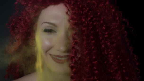 Actrice caucasienne performer . — Video