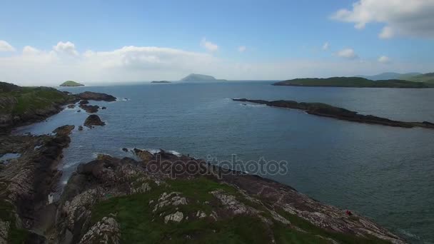 Красиві місця в Ірландії — стокове відео