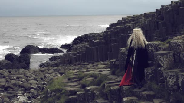 Giant 's Causeway — Stok Video