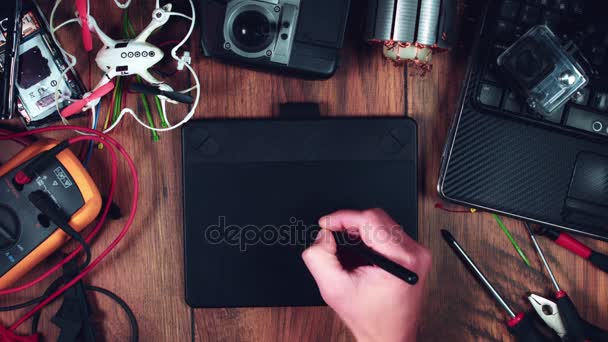 The concept and design has been created by me — Stock Footage The concept and design has been created by me Royalty Free Stock Video