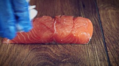 Taze balık ve deniz ürünleri.