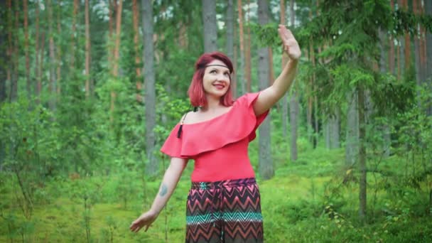 拉脱维亚的森林, 2017 — 图库视频影像