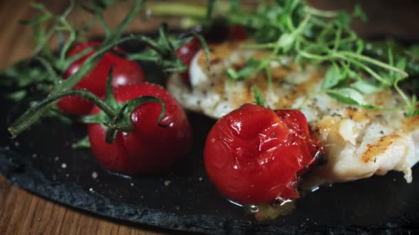 Pesce fresco e frutti di mare — Video Stock