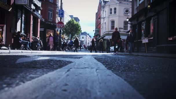 Dublin - Írország szeptember 2017 — Stock videók