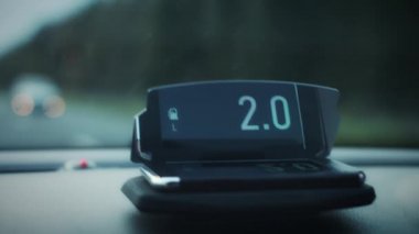 Şeffaf cam Head-up display