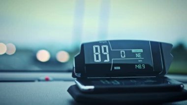 Şeffaf cam Head-up display