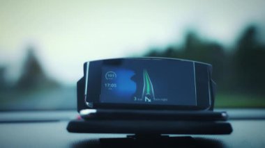 Şeffaf cam Head-up display