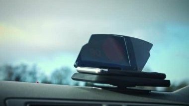 Şeffaf cam Head-up display