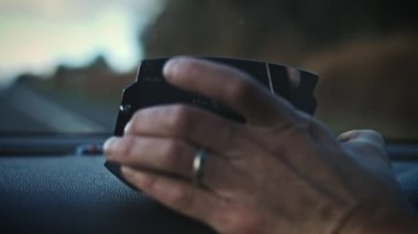 Şeffaf cam Head-up display