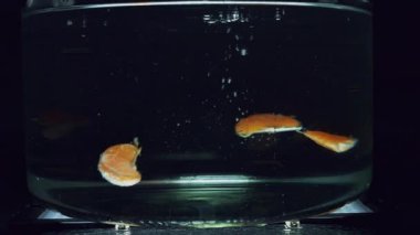 temiz su içinde meyve