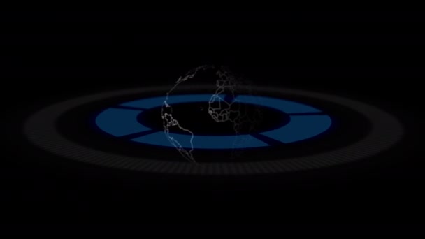 Concept de conception futuriste 