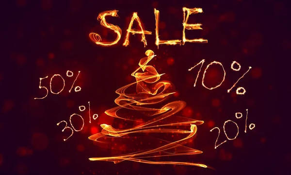 Big special hot sale offer fire background