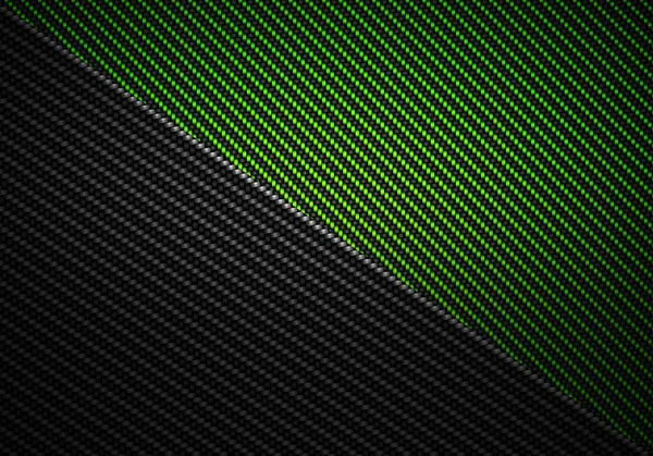 Abstract green black carbon fiber textured material design