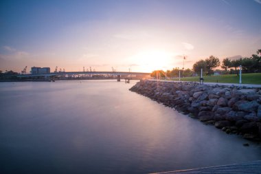 Long Beach günbatımı