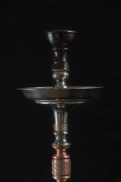 Hookah Pipes against a black background — Stock Photo, Image