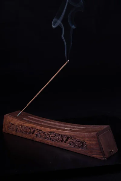 Incense stick burning — Stock Photo, Image