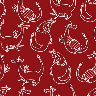 Karikatür ejderha desenleri