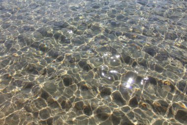 parlama ile dalgalar deniz