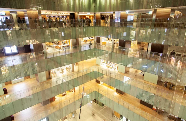 Nákupní centrum Inside Interior Customers Tokyo — Stock fotografie