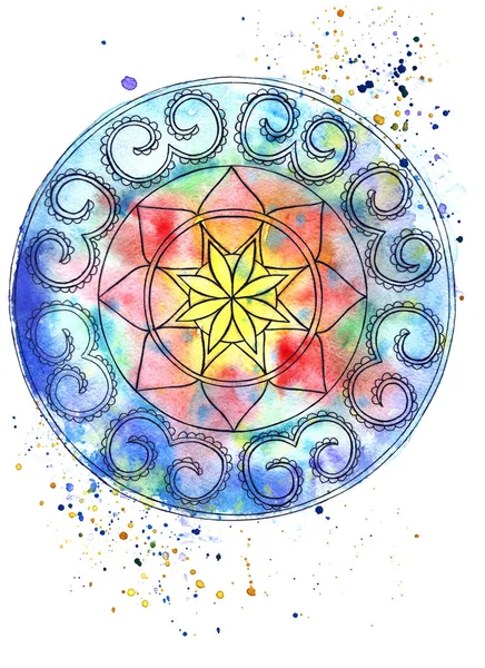 Figure of a mandala — Stock Photo, Image