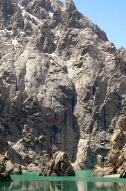 Kırgızistan gölde kel-Suu