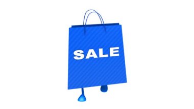   Yürüyen Satılık çanta döngü 