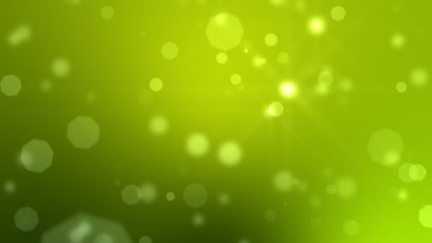 Boucle de particules mobiles Vert 