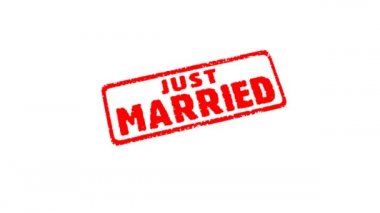 Sadece Marriedtext etkisi ile damgalama bir iş adamı, el.
