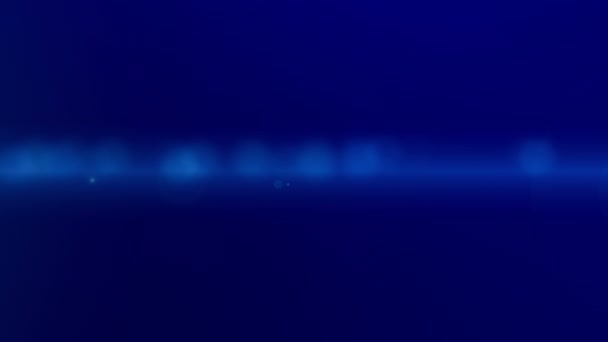 Intro Achtergrond Blured Lichten Blauw — Stockvideo