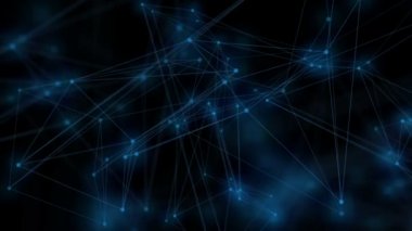 Hareketli background.Network bağlantı, sorunsuz döngü soyut.