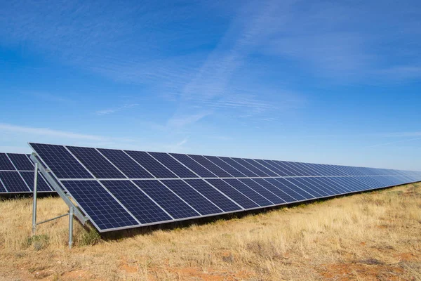 Güneş enerji santralleri — Stok fotoğraf