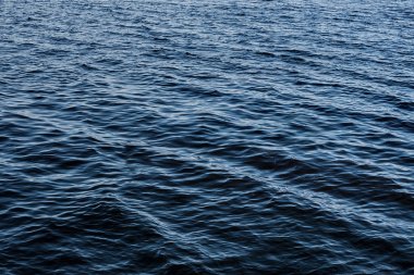 derin mavi sakinleştirmek su yüzey arka plan