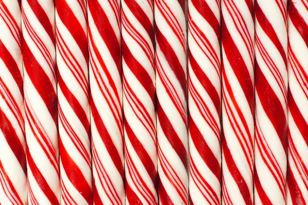 Kerstmis candy cane achtergrond — Stockfoto