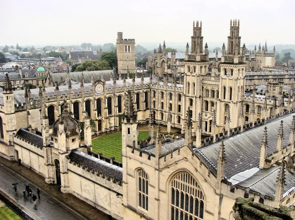 Vista Sulla Storica Università Oxford Inghilterra — Foto Stock