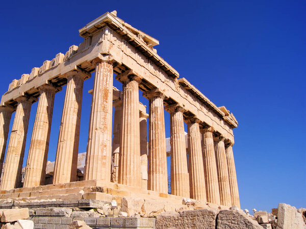 Древний Парфенон у актрисы, Афины, Греция
