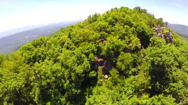 Aerial shenandoah valley Blåttkantberg — Stockvideo