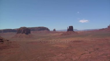 monument valley mittens havadan çekim