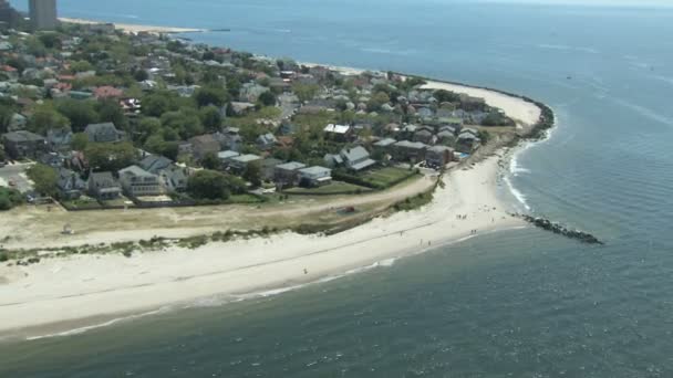 Coastal coney island new york — Stock Video