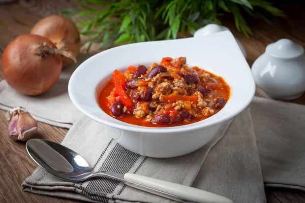 Chili con carne . — Fotografia de Stock